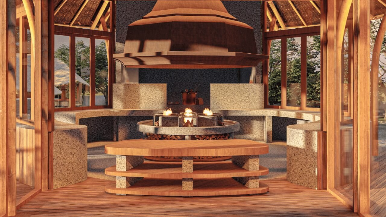 Inside view of Khamti speciality restaurant