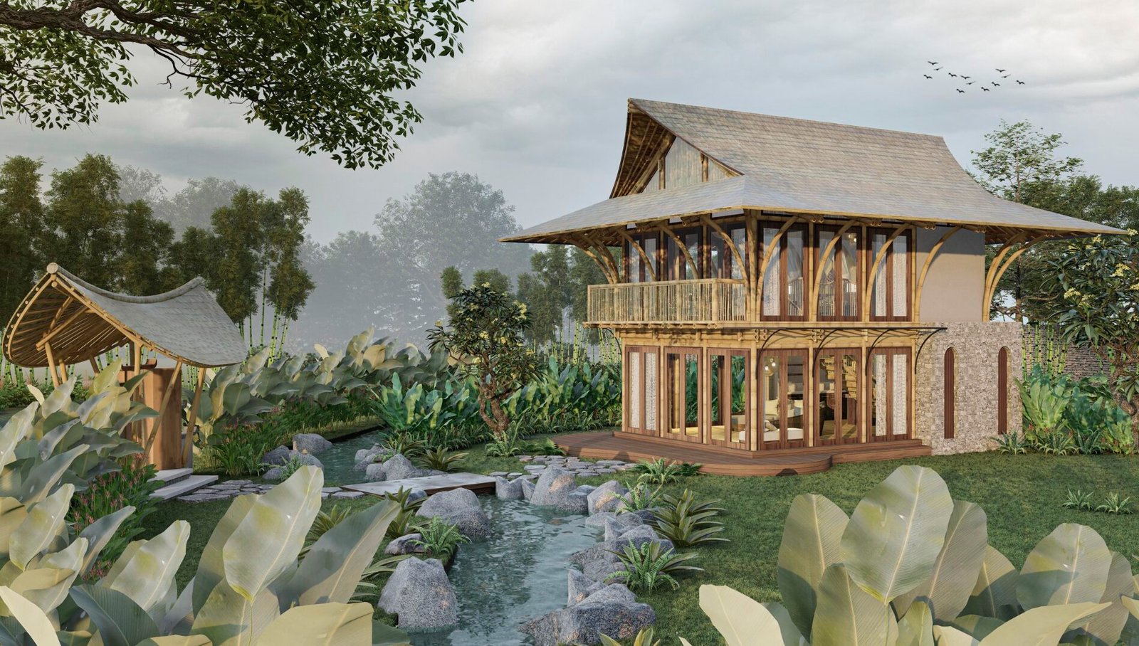 Noy cheynam Garden Villa Exterior