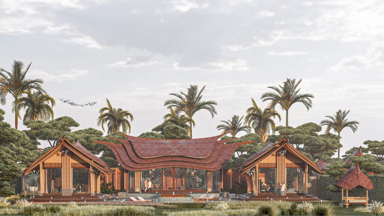 Outside view of Maisang presidential suite