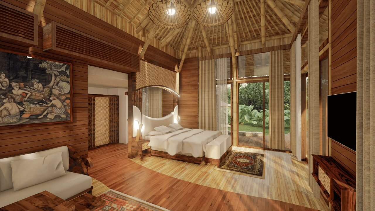 River Villa Inside view