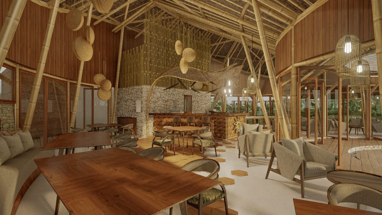 Sitting ambience of Bar and lounge in Maisang hotel Noycheynam