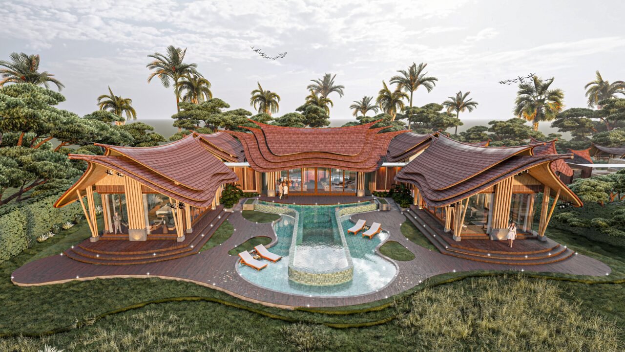 Top view of Maisang presidential suite