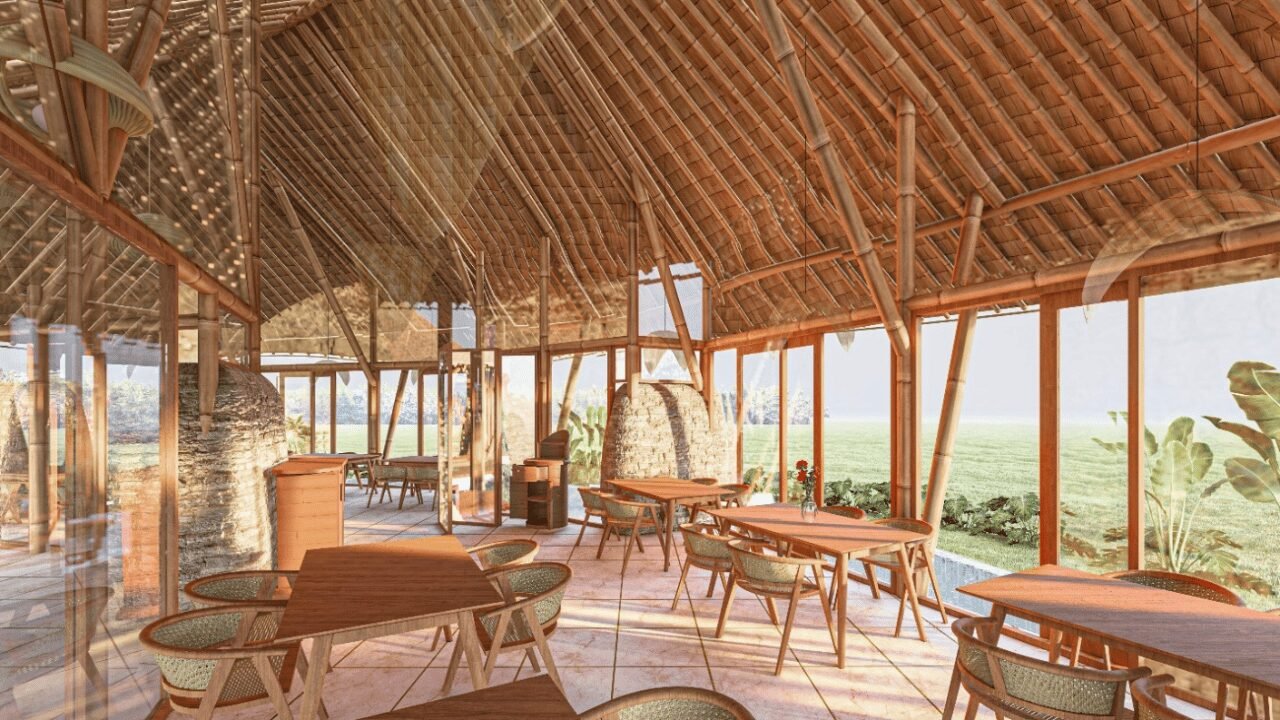 inside view of Khampti Speciality Restaurant in Maisang hotels