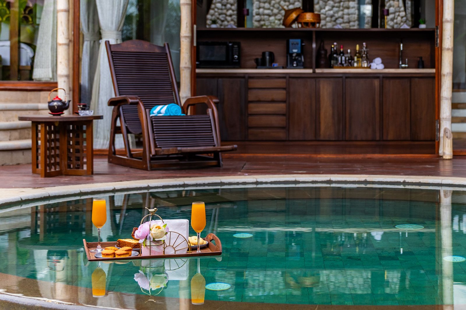 Family Pool Villa Pool side view